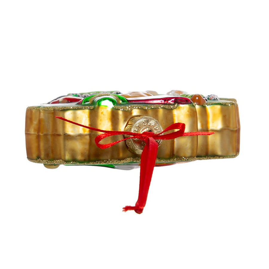 Ireland Map Glass Ornament