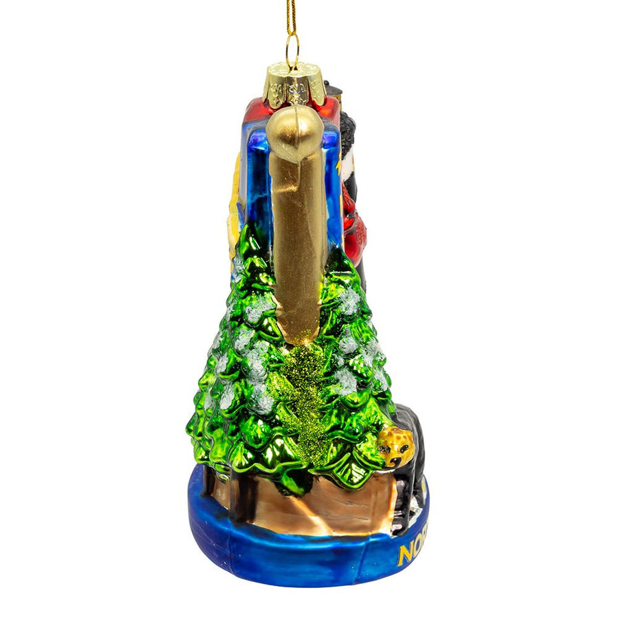 North Carolina Glass Ornament