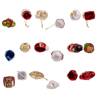 Miniature Christmas Themed Glass Ornaments