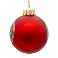 80MM Glass Trump Ball Ornament