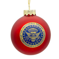 80MM Glass Trump Ball Ornament