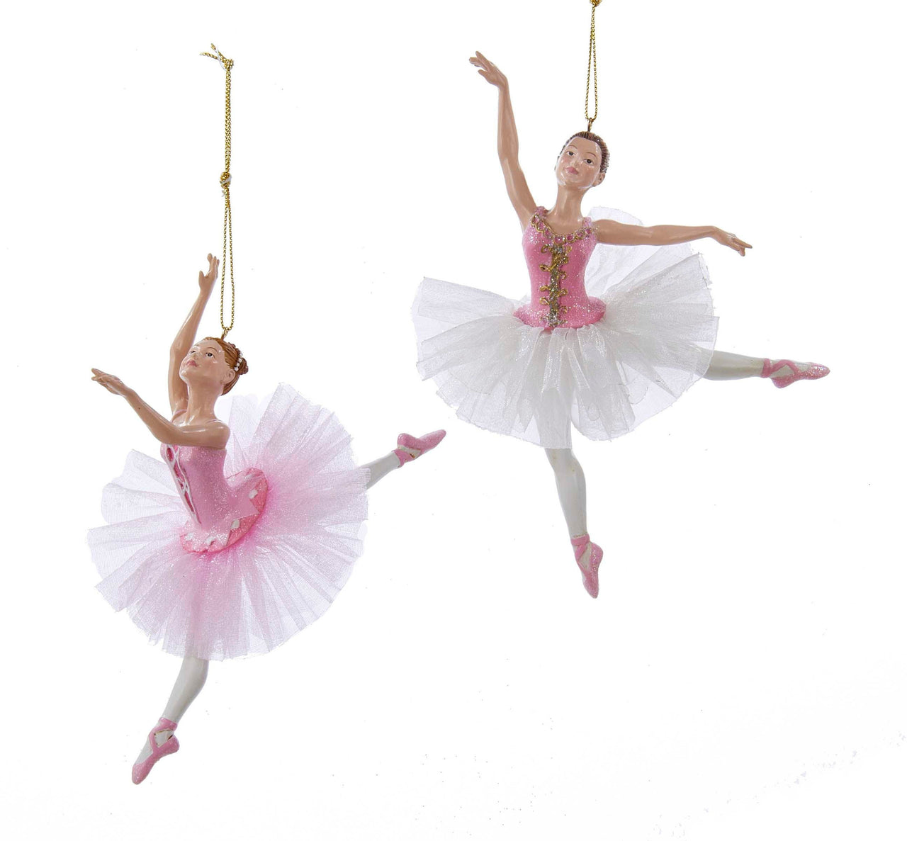 Pink Ballerina Ornaments