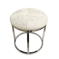 Sacha Safari Cowhide Stool