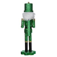 15“ Irish Nutcracker On Shamrock Base