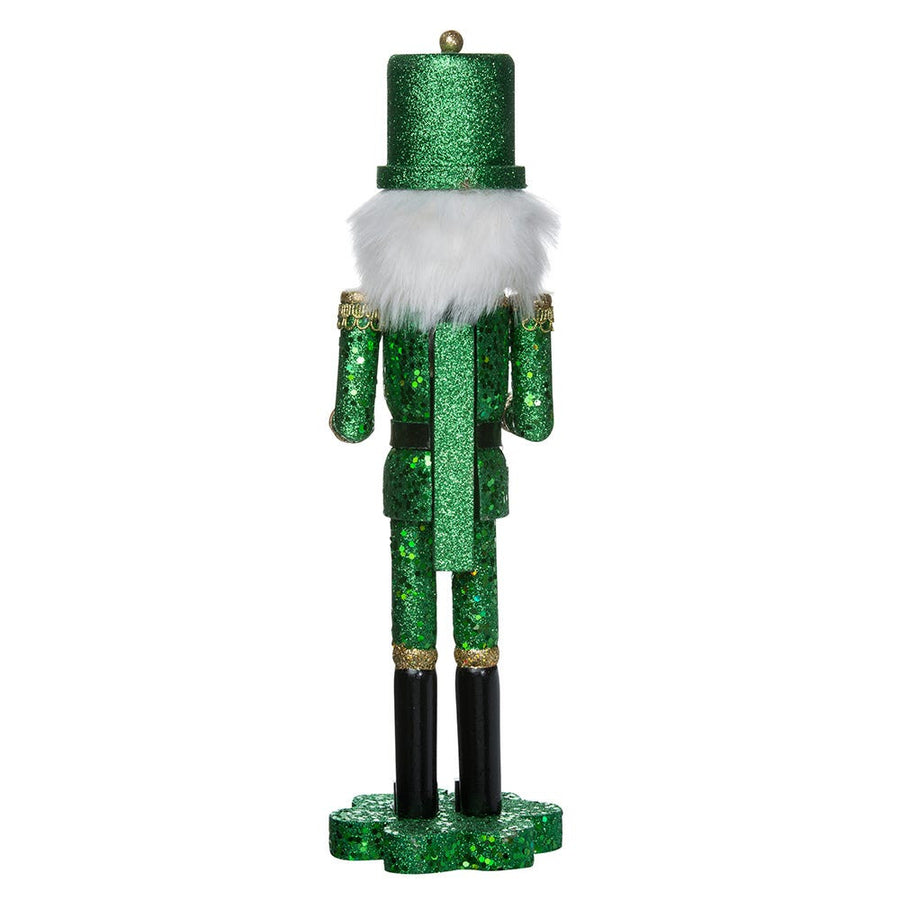 15“ Irish Nutcracker On Shamrock Base