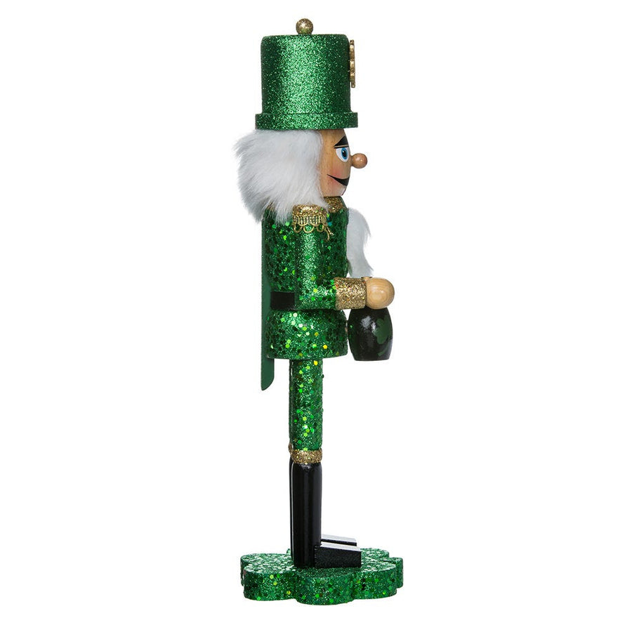 15“ Irish Nutcracker On Shamrock Base