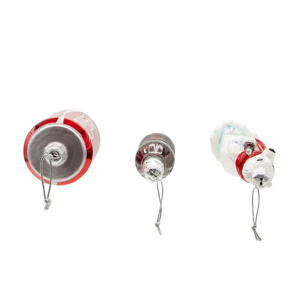 Coca-Cola® Glass Miniature Ornament Set