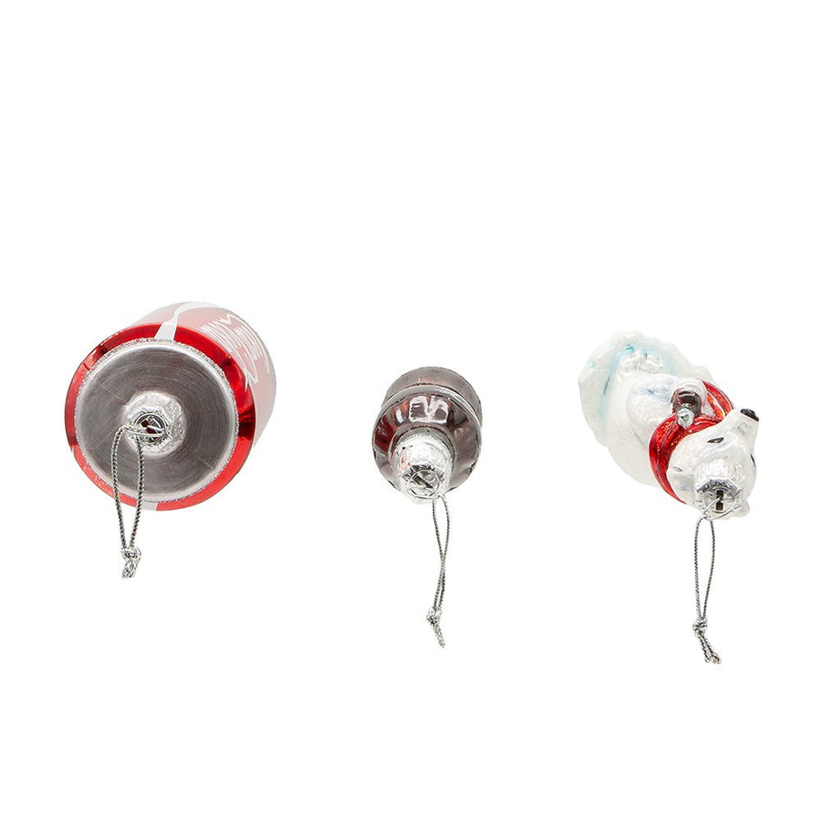 Coca-Cola® Glass Miniature Ornament Set