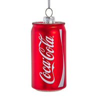 Coca-Cola® Glass Coke Can Ornament