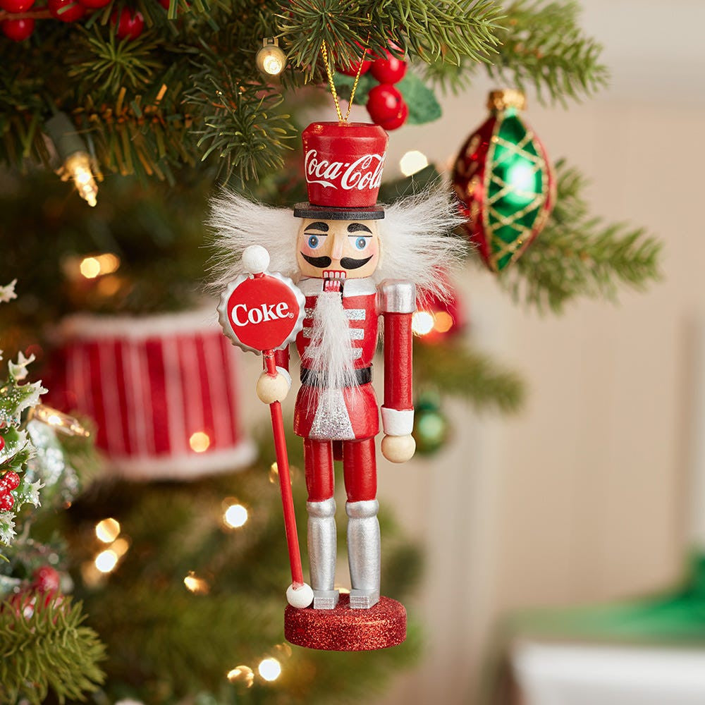 6" Coca-Cola® Nutcracker Ornament
