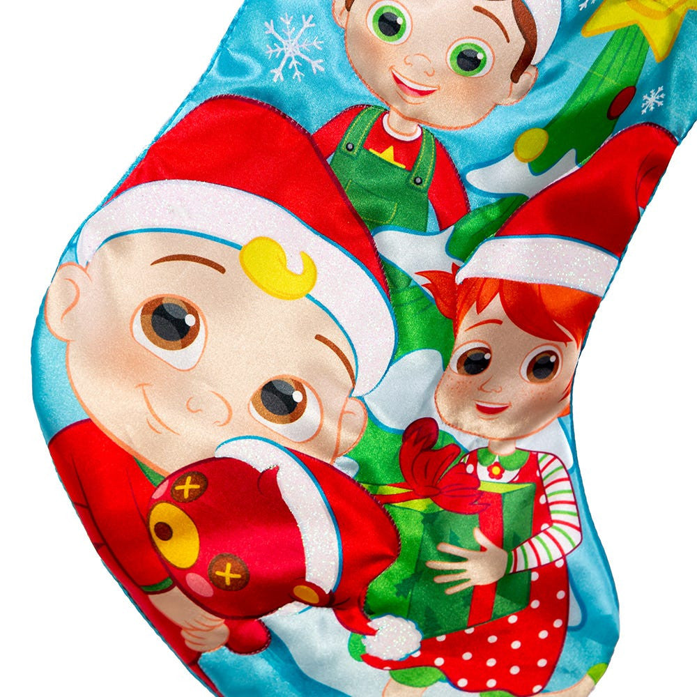 Cocomelon™ "Merry Christmas" JJ and Family Stocking