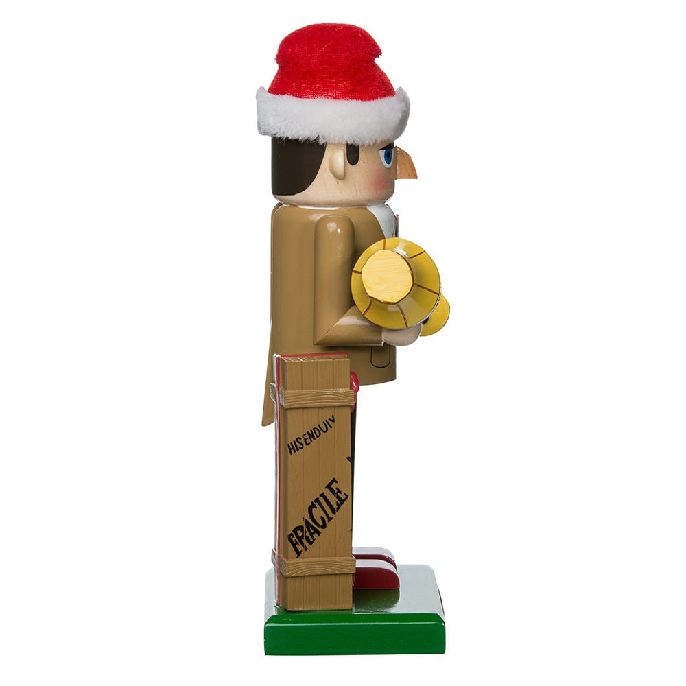 11" A Christmas Story™ Mr. Parker With Leg Lamp Nutcracker