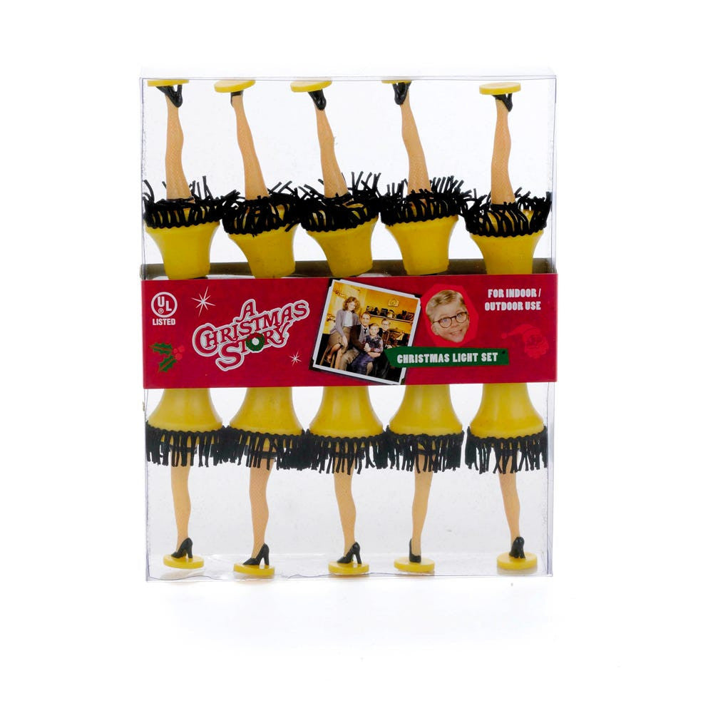11.5' UL 10-Light A Christmas Story™ Leg Lamp Light Set