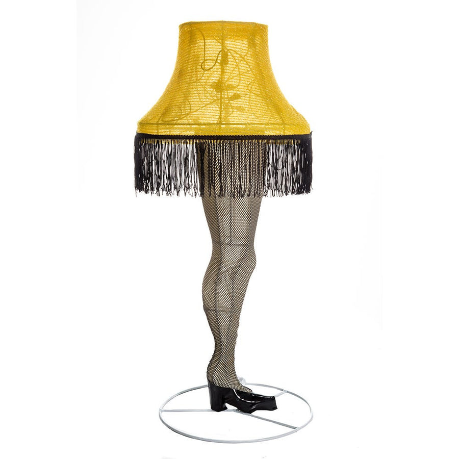 28" A Christmas Story™ Leg Lamp Lighted Tinsel Lawn Décor