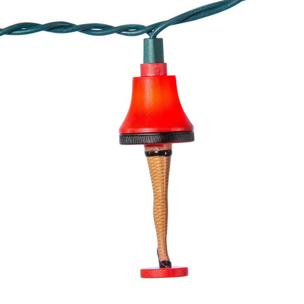 9' UL 10L A Christmas Story™ Multicolored Leg Lamp Light Set