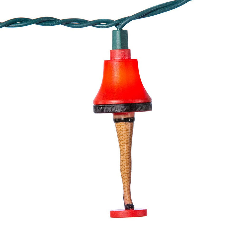 9' UL 10L A Christmas Story™ Multicolored Leg Lamp Light Set