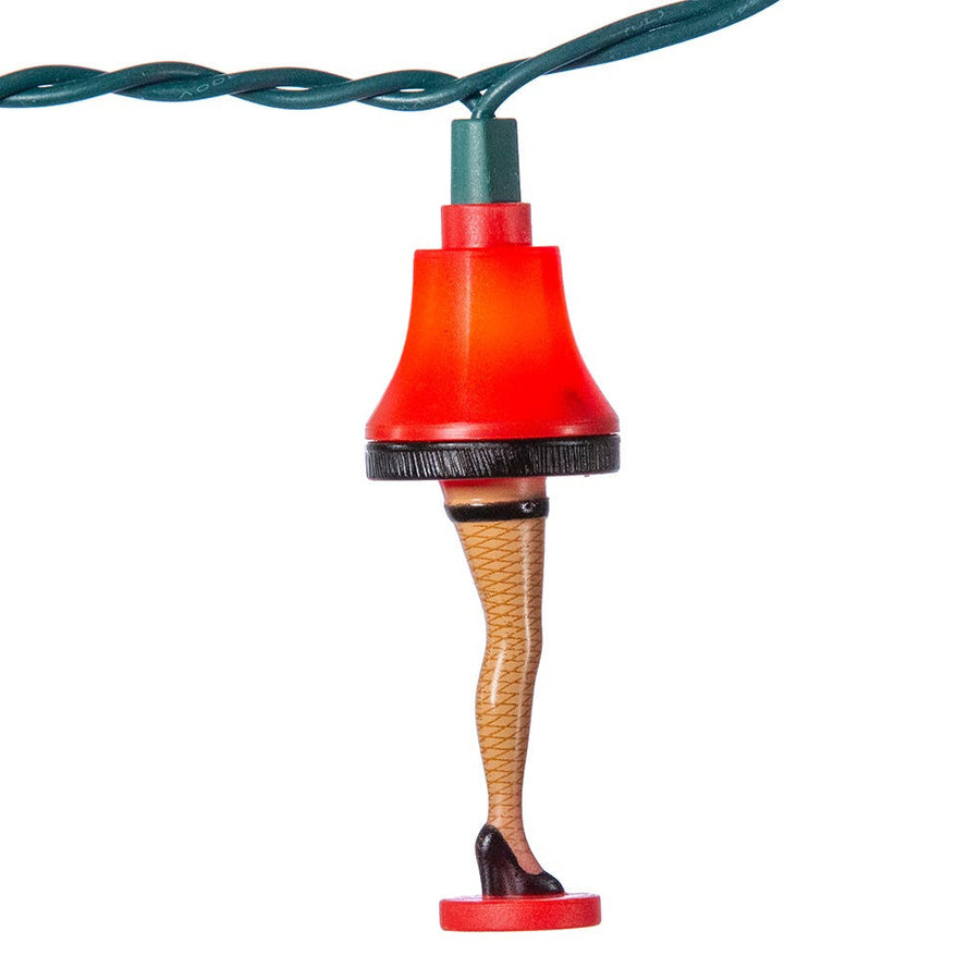 9' UL 10L A Christmas Story™ Multicolored Leg Lamp Light Set