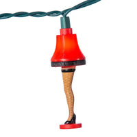 9' UL 10L A Christmas Story™ Multicolored Leg Lamp Light Set