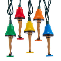 9' UL 10L A Christmas Story™ Multicolored Leg Lamp Light Set