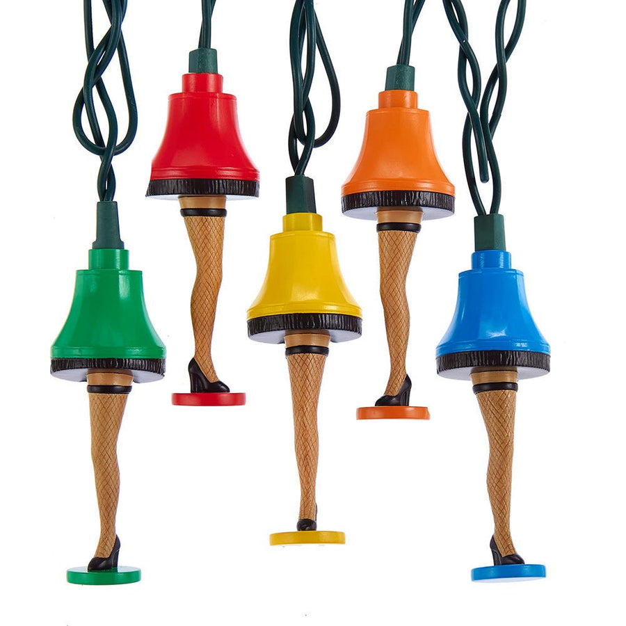 9' UL 10L A Christmas Story™ Multicolored Leg Lamp Light Set