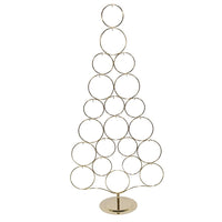 42“ Gold Metal Tree Rack