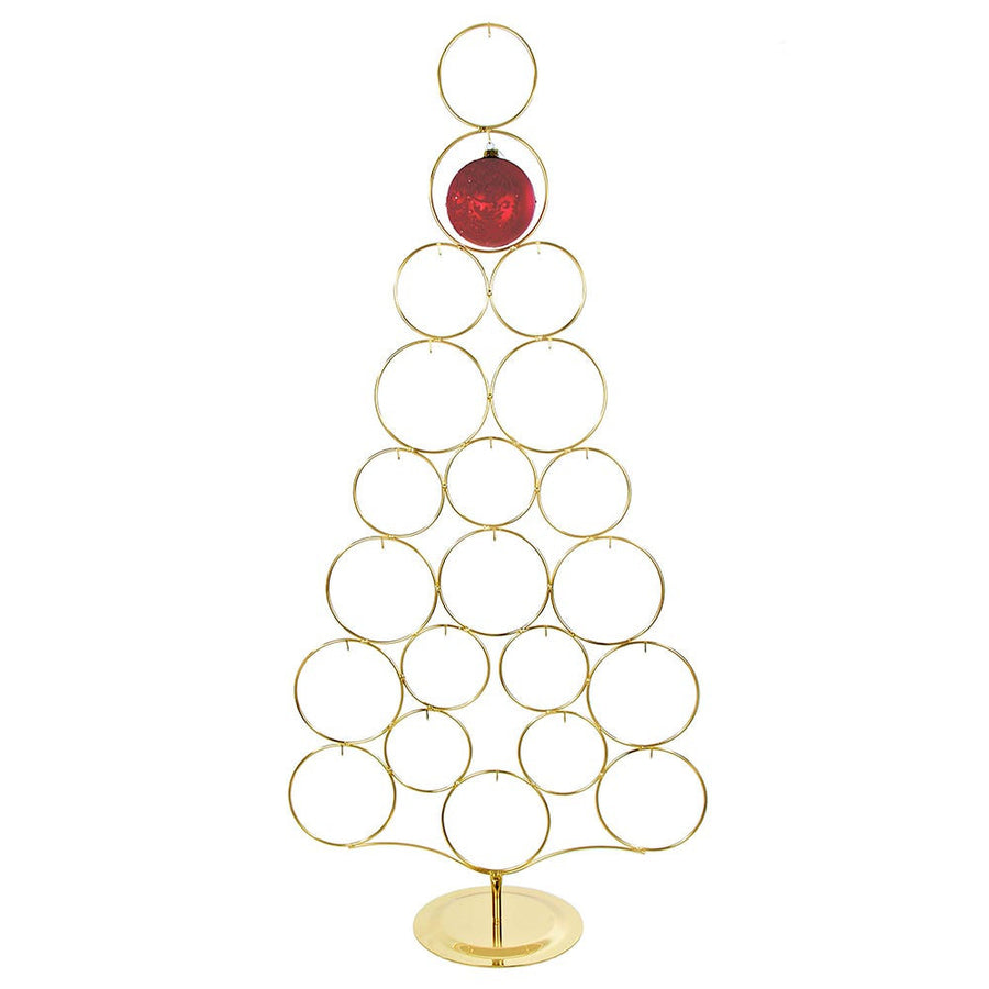 42“ Gold Metal Tree Rack