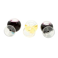 Glass Wine Glass Ornaments