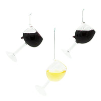 Glass Wine Glass Ornaments