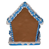 7“ Gingerbread LED Hanukkah House Table Piece