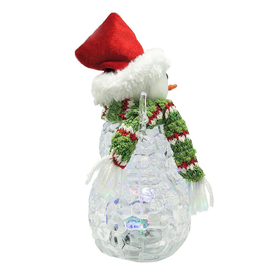 Battery Operated Light-Up Snowman Table Piece