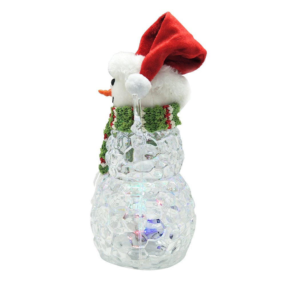 Battery Operated Light-Up Snowman Table Piece