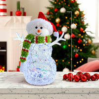 Battery Operated Light-Up Snowman Table Piece