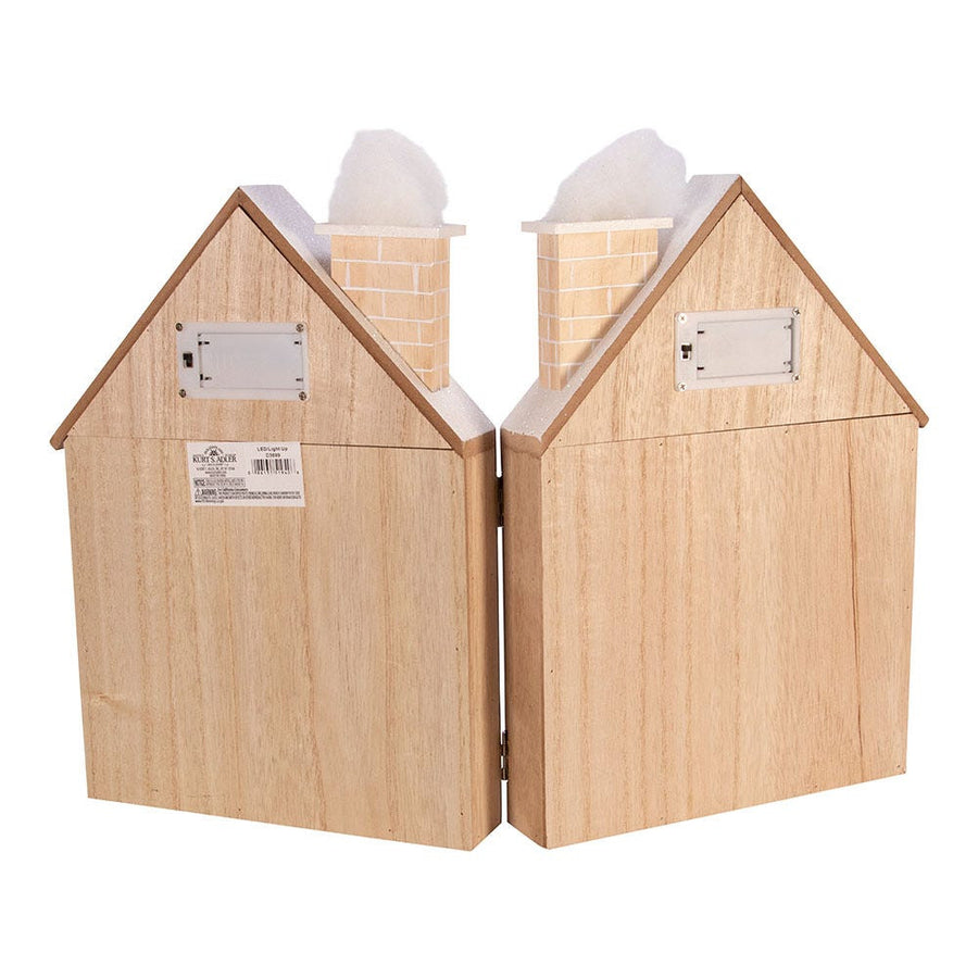 Wooden LED Nativity Advent Calendar