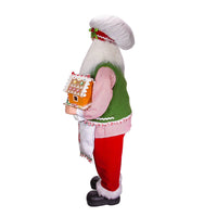 40“ Christmas Chef Gingerbread Santa