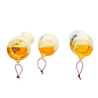 Glass Beer Glass With Sayings Ornaments