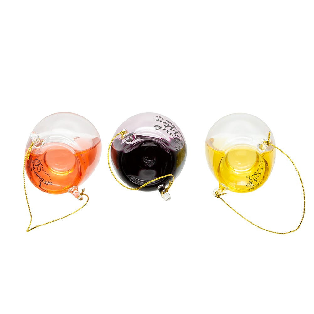 Glass Stemless Glass With Sayings Ornaments