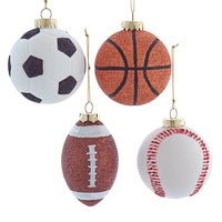 80MM Shatterproof Sports Ball Ornaments