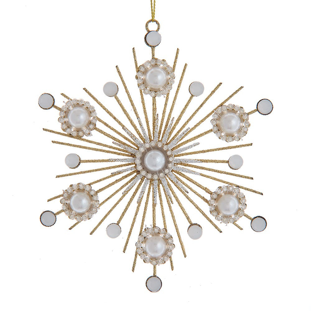Metal Snowflake Ornament