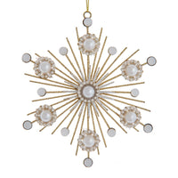Metal Snowflake Ornament