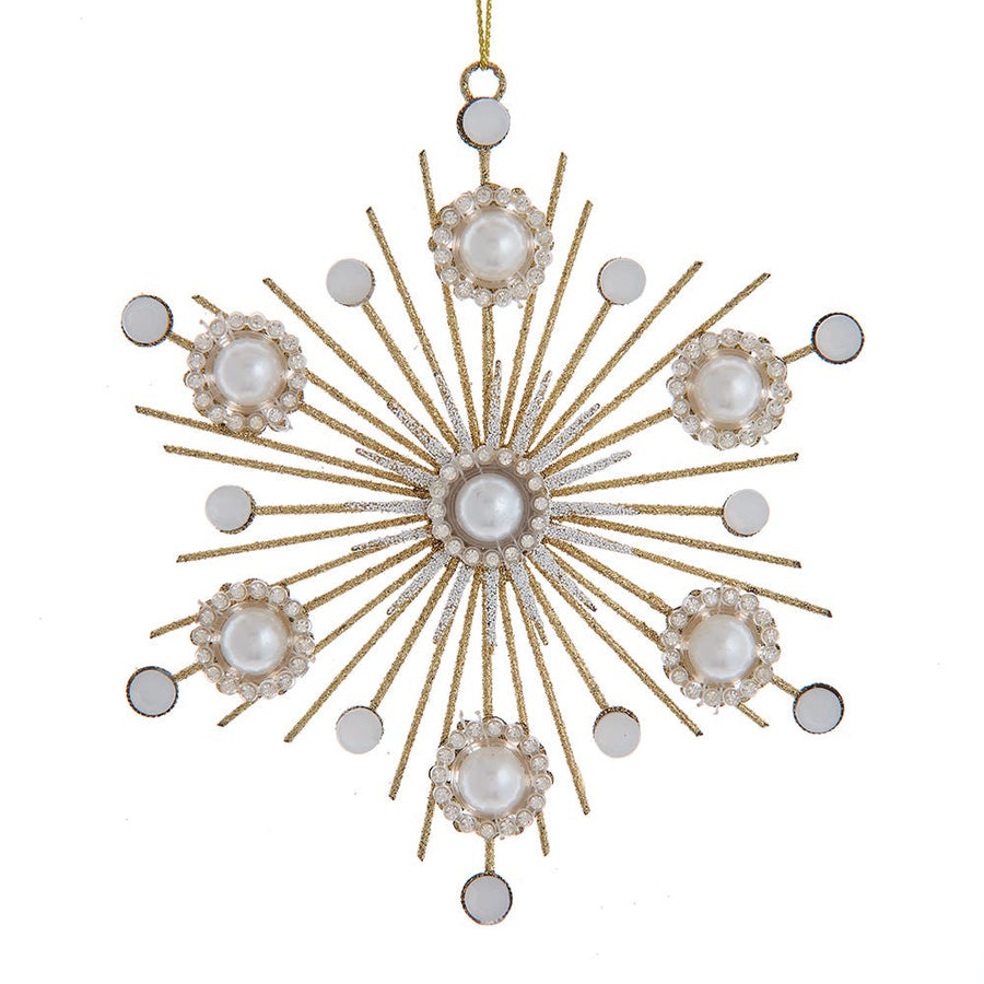 Metal Snowflake Ornament