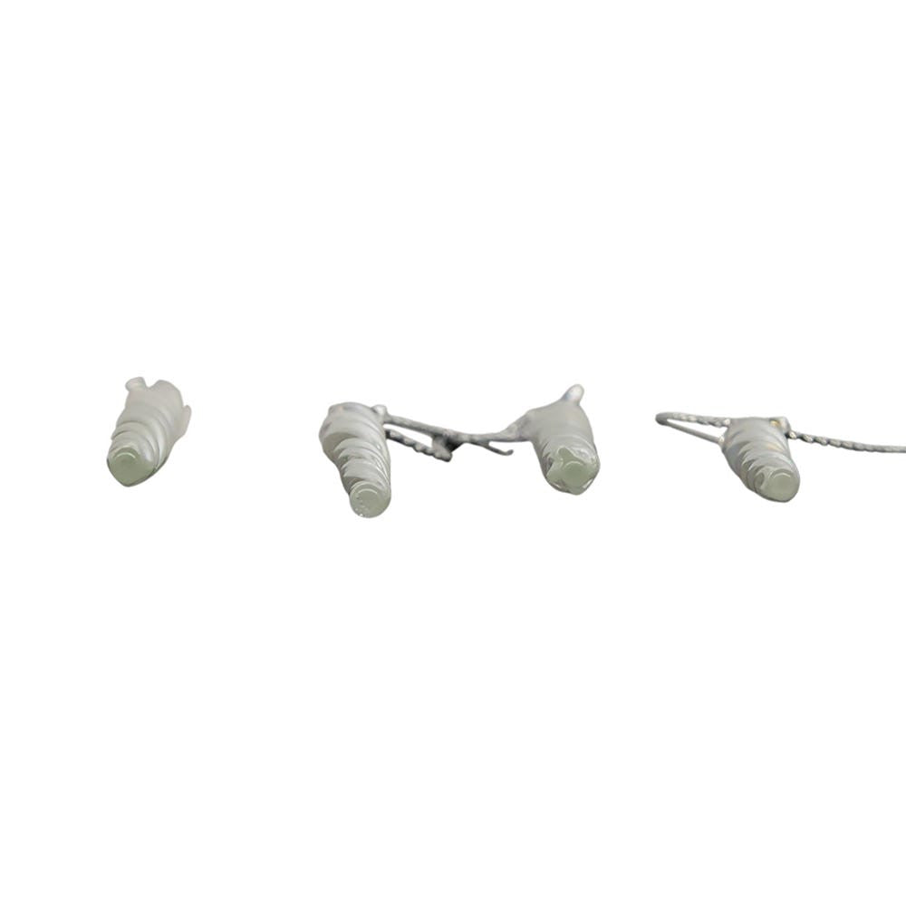 Glass Iridescent Icicle Ornaments