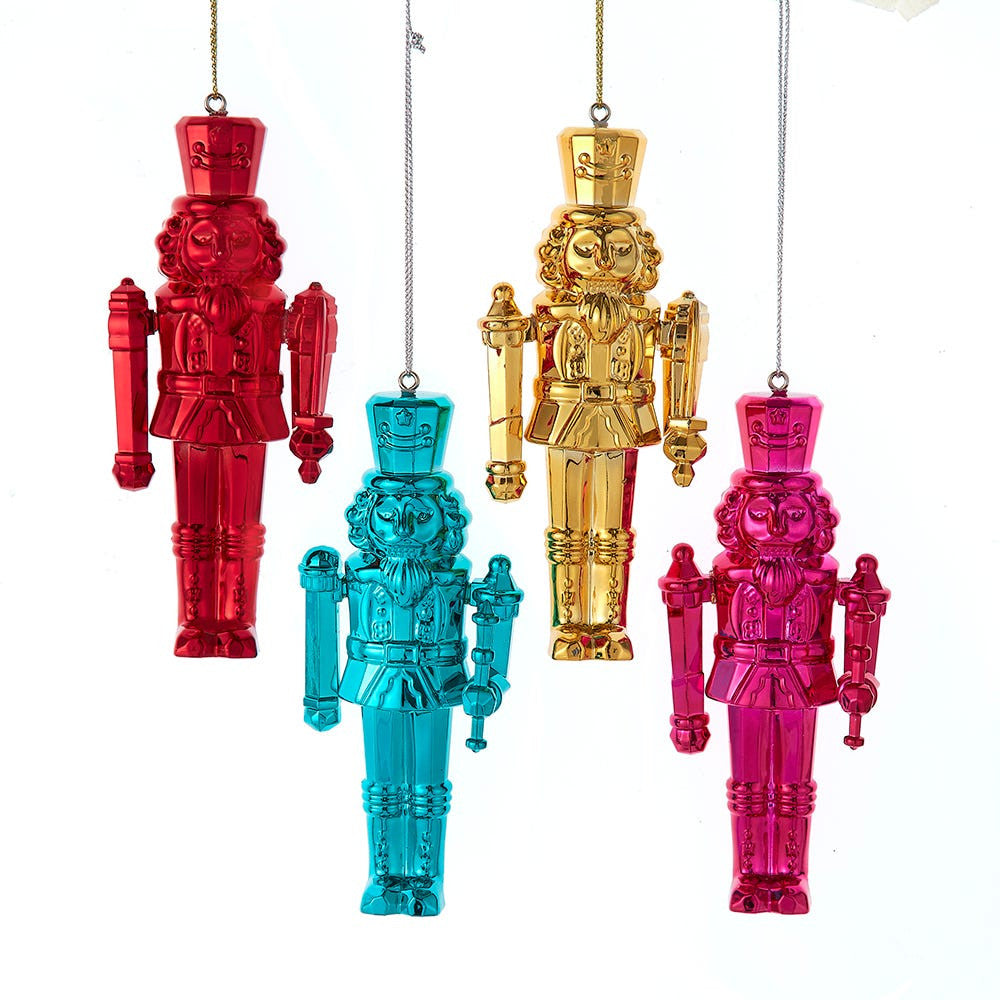 4.75" Colorful Nutcracker Ornaments