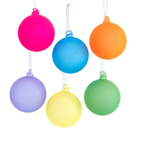 80MM Glass Glow-In-The-Dark Ball Ornaments