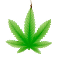 Glow-In-The-Dark Cannabis Ornament