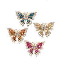 Gemstone Butterfly Ornaments