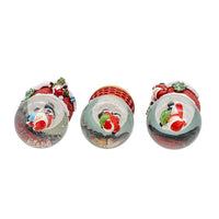 45MM Santa & Snowman Water Globes