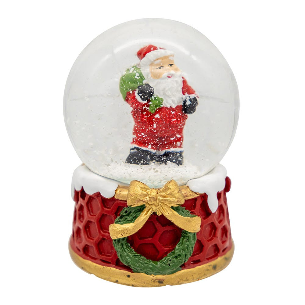 45MM Santa & Snowman Water Globes