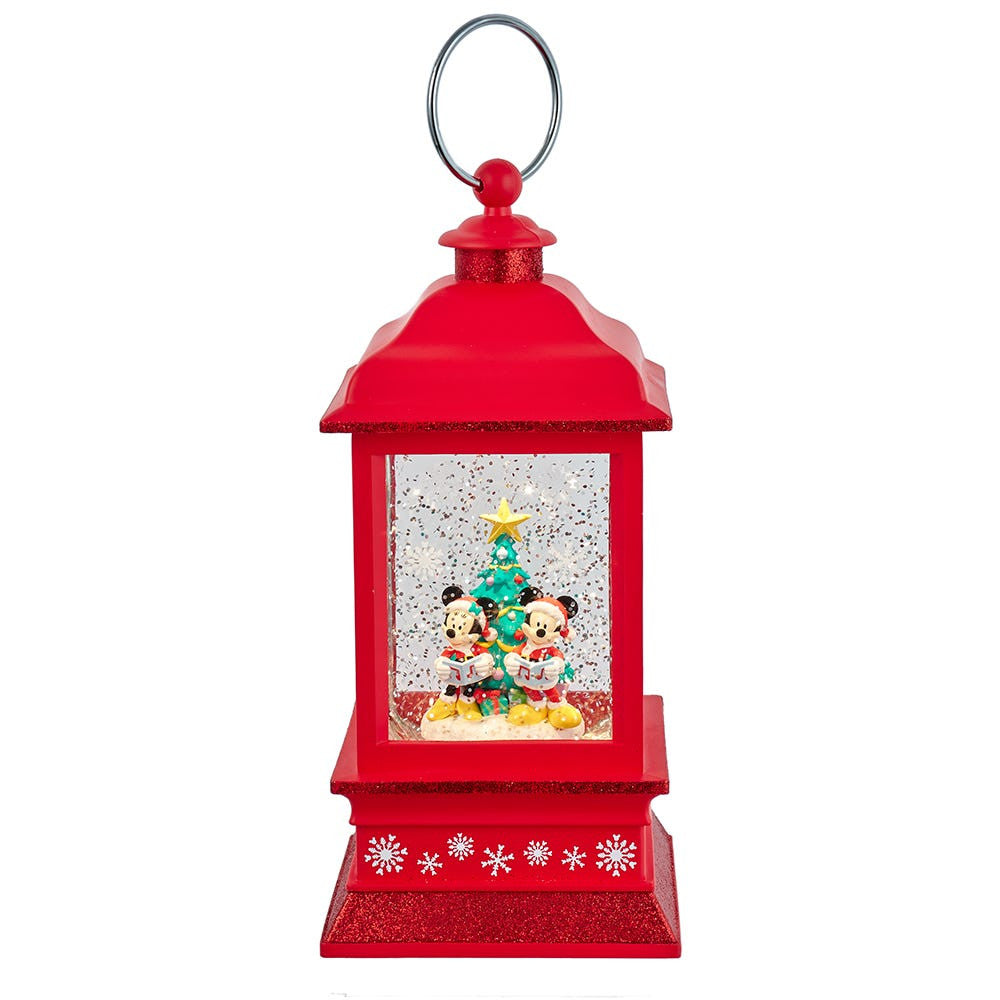 9" Battery Operated Disney© Mickey & Minnie Musical Light-Up Lantern