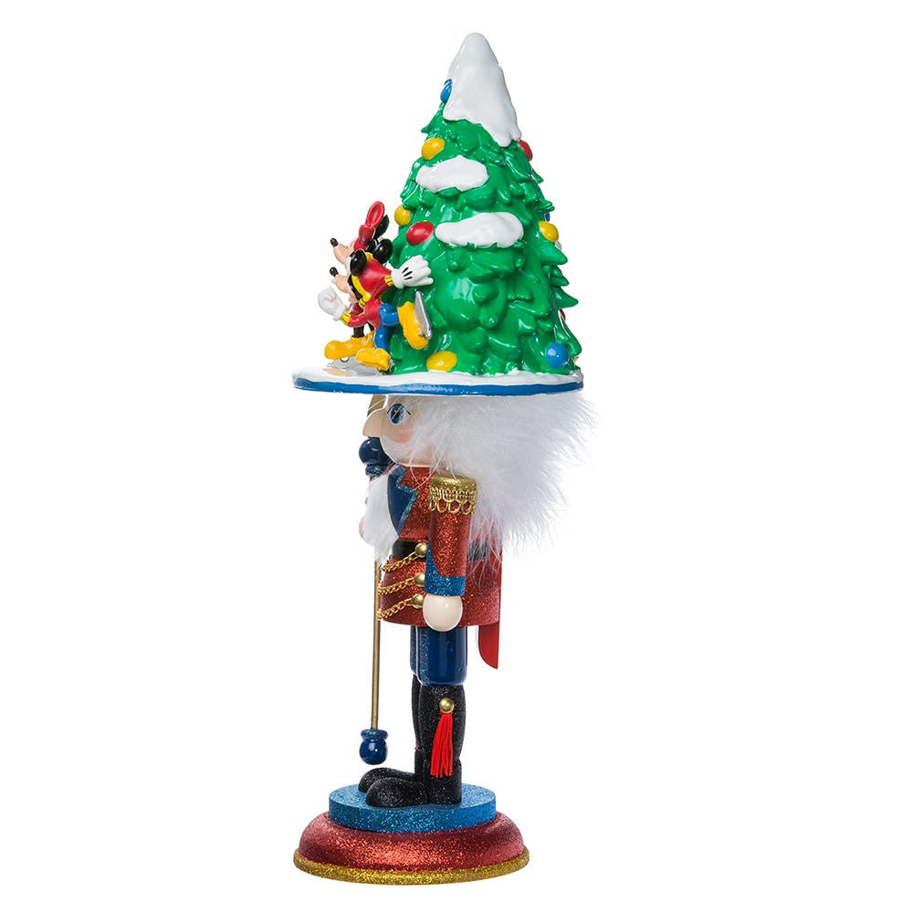 16.25" Disney© Mickey and Minnie Mouse Ice Skating Hollywood Nutcrackers™
