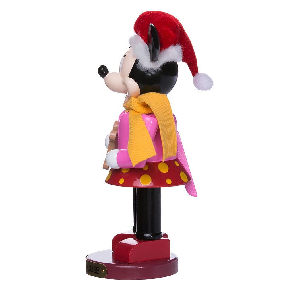 10" Disney© Minnie Mouse With Gingerbread Doll Nutcracker